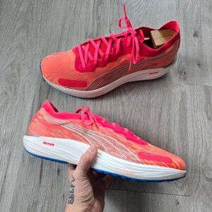 Puma | Liberate Nitro 2 'Fire Orchid' neon orange running sneakers | MENS 11.5